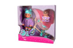 JC25 BARBIE EVI LOVE - PETIT OURSON À VÉLO (0525)
